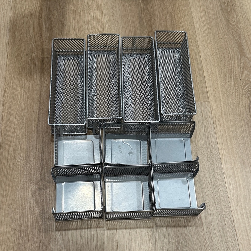 Metal Mesh Drawer Organizers